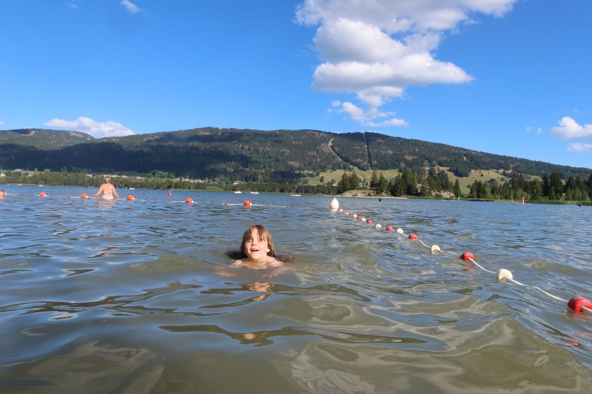 jezero Lac des Rousses